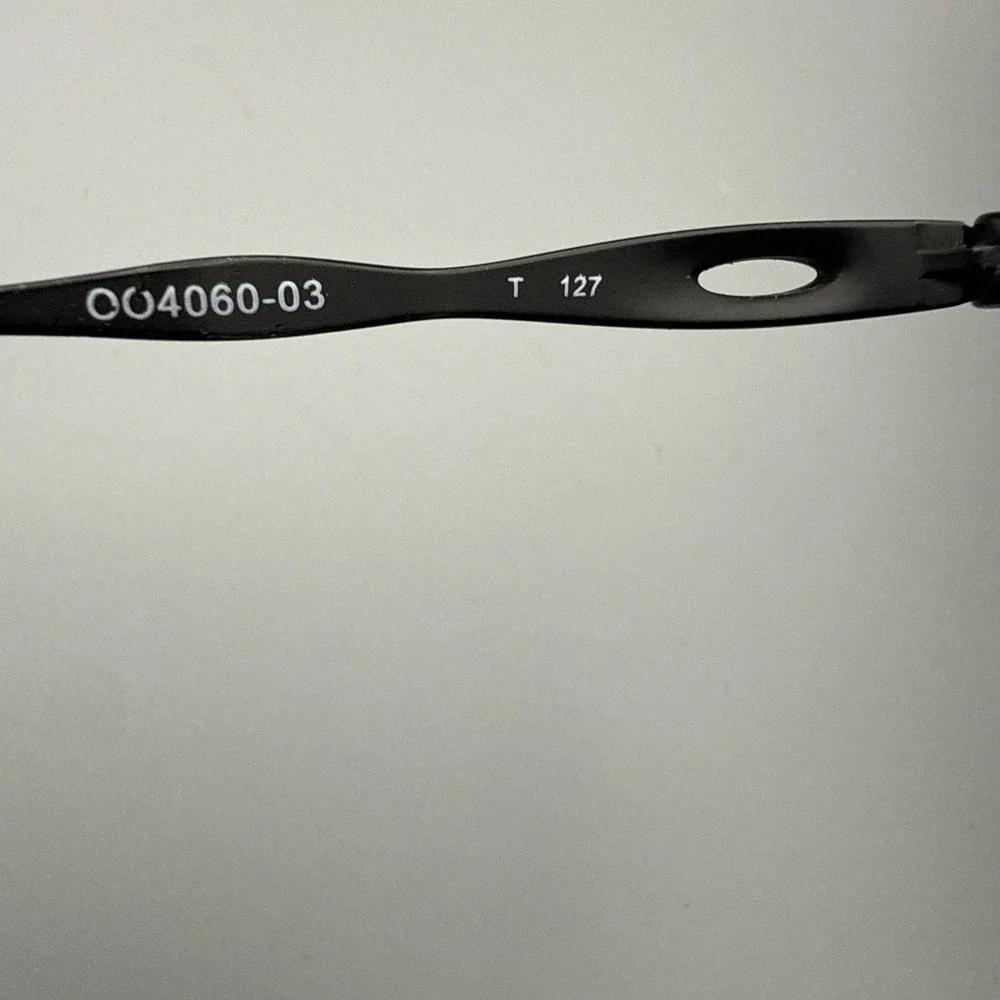 Oakley Crosshair  Black Retired Vintage Model RARE-Gray Lens 61-15-includes Case
